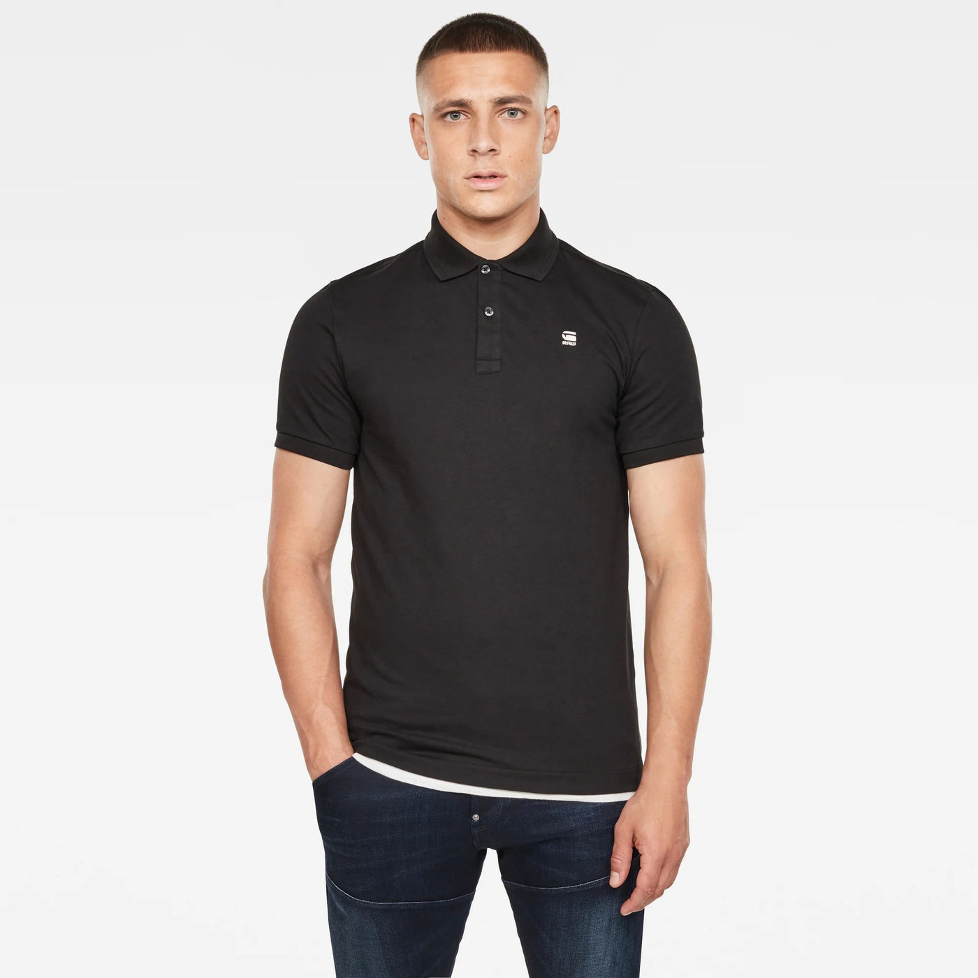 G-STAR Poloshirt Kurzarm DUNA Slim Polo Polohemd