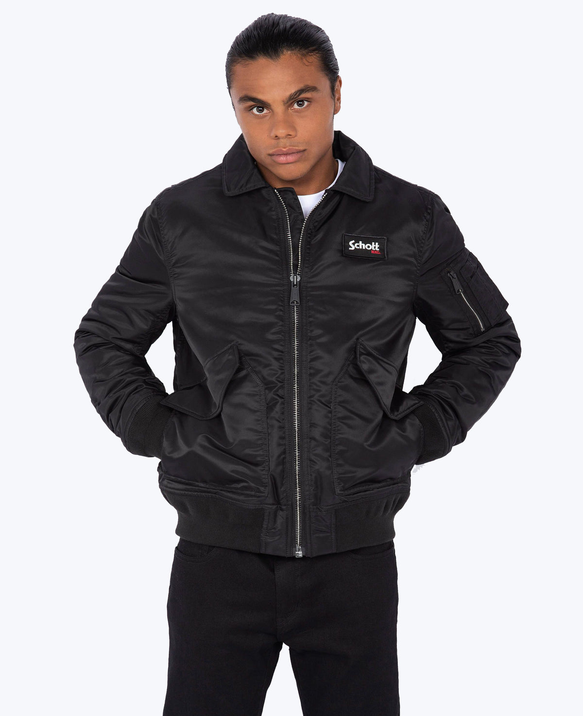 Schott Eco-friendly CWU bomber jacket