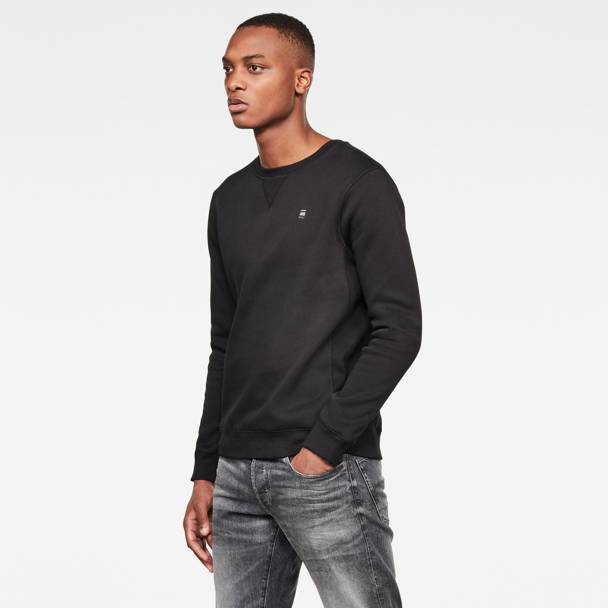G-STAR Premium Core Pullover ohne Kapuze
