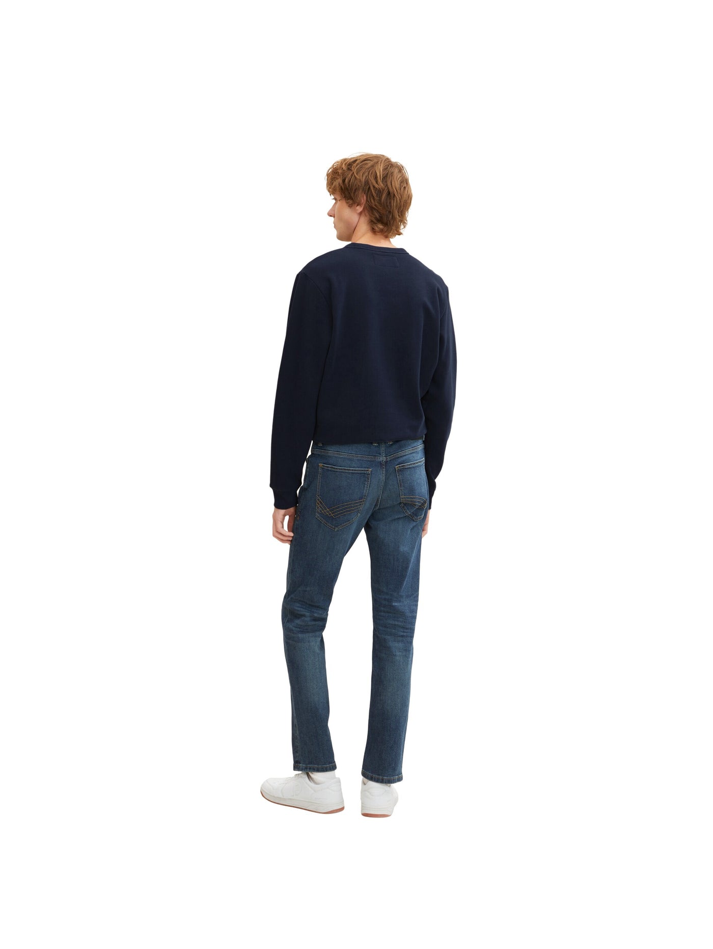 Tom Tailor Marvin Straight Jeans im Five-Pocket-Design mit Label Patch