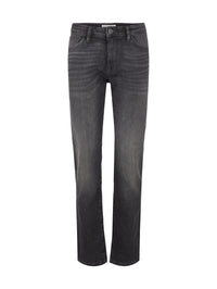 Tom Tailor Marvin Straight Jeans im Five-Pocket-Design mit Label Patch