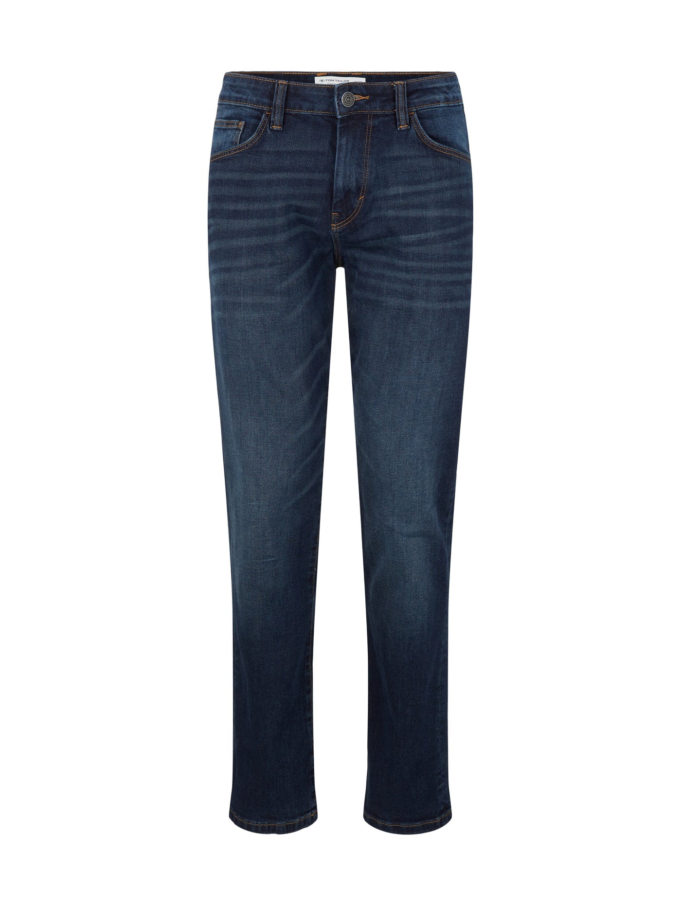 Tom Tailor Marvin Straight Jeans im Five-Pocket-Design mit Label Patch