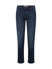 Tom Tailor Marvin Straight Jeans im Five-Pocket-Design mit Label Patch