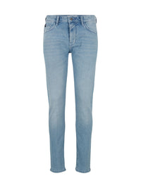 Tom Tailor Piers Slim Jeans mit leichter Waschung im Five-Pocket-Style
