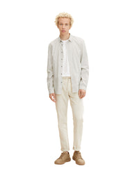 Tom Tailor Slim Fit Langarmhemd mit Kentkragen und Printmuster