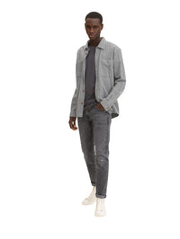 Tom Tailor Piers Slim Jeans im Five-Pocket-Style mit Destroyed Effekten