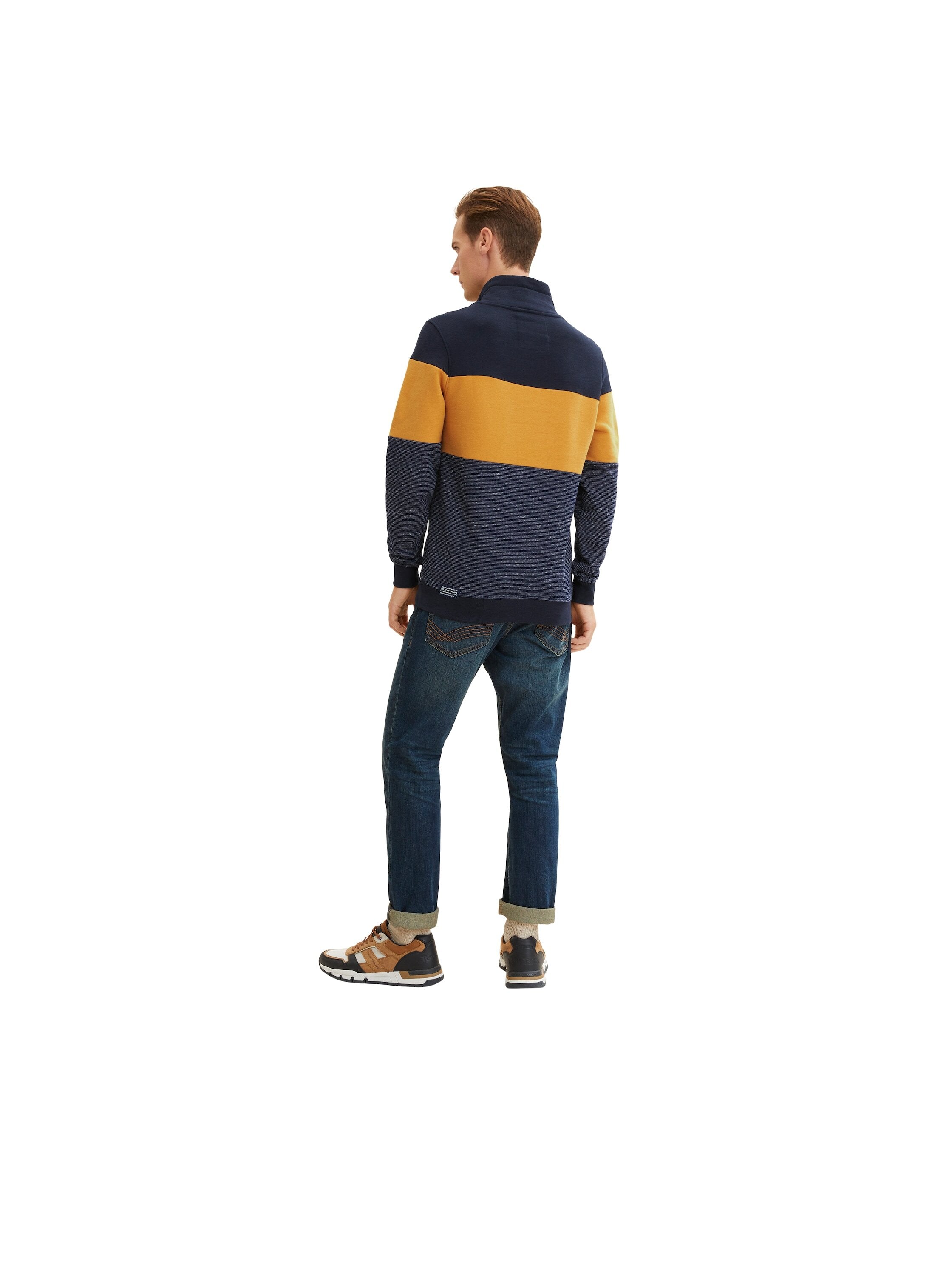 Tom Tailor Sweatshirt mit Colour Blocking