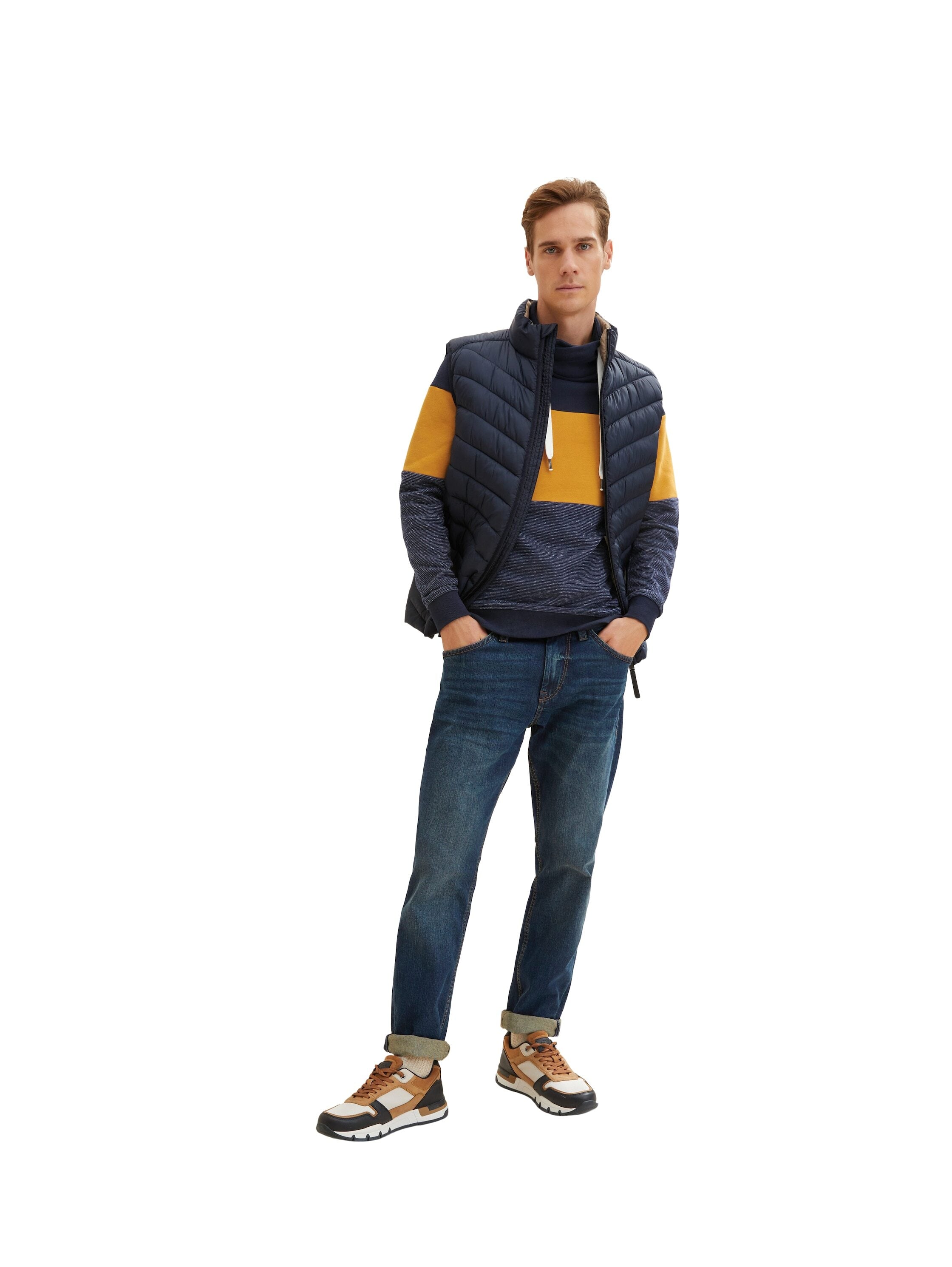 Tom Tailor Sweatshirt mit Colour Blocking