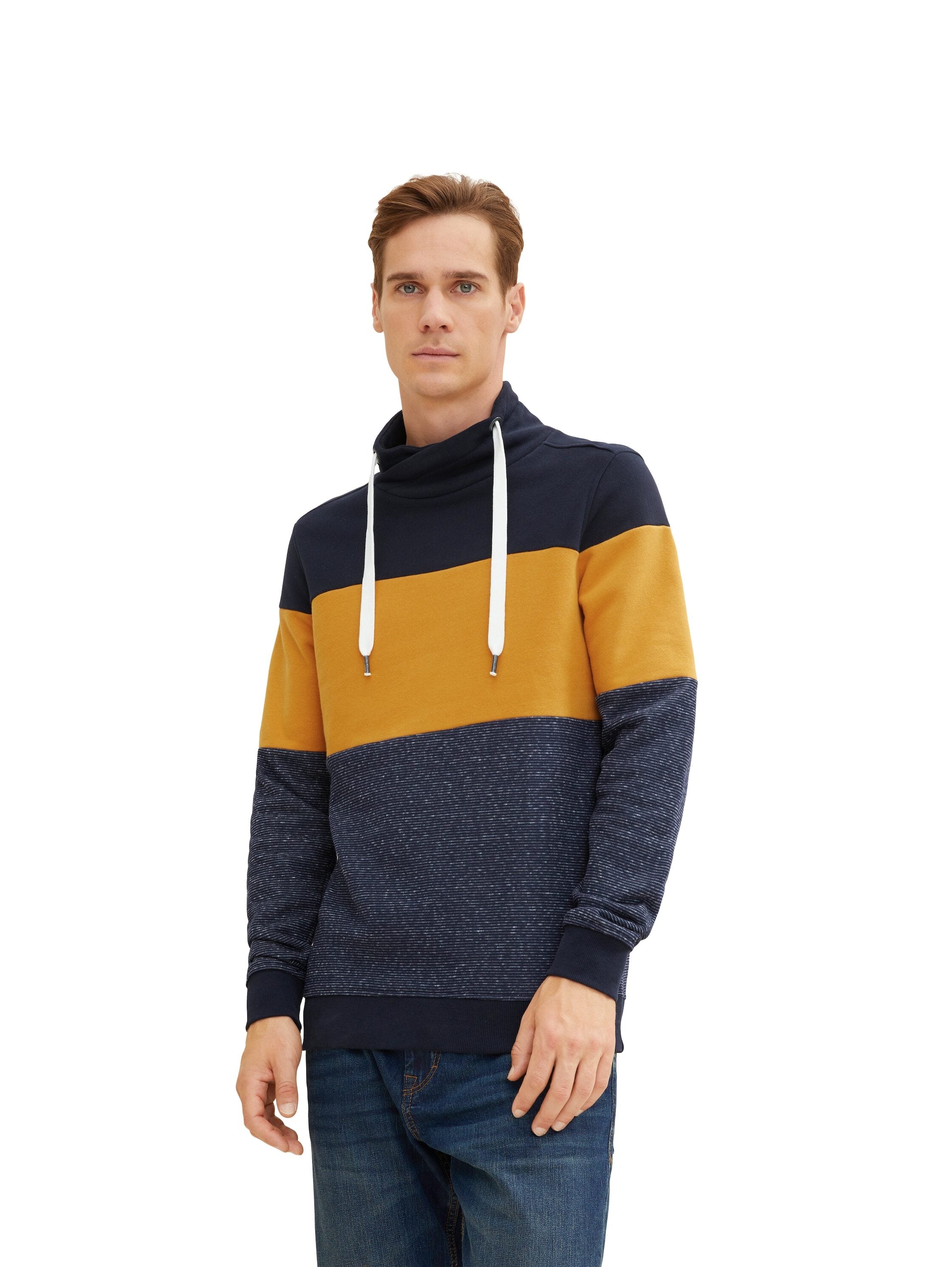 Tom Tailor Sweatshirt mit Colour Blocking
