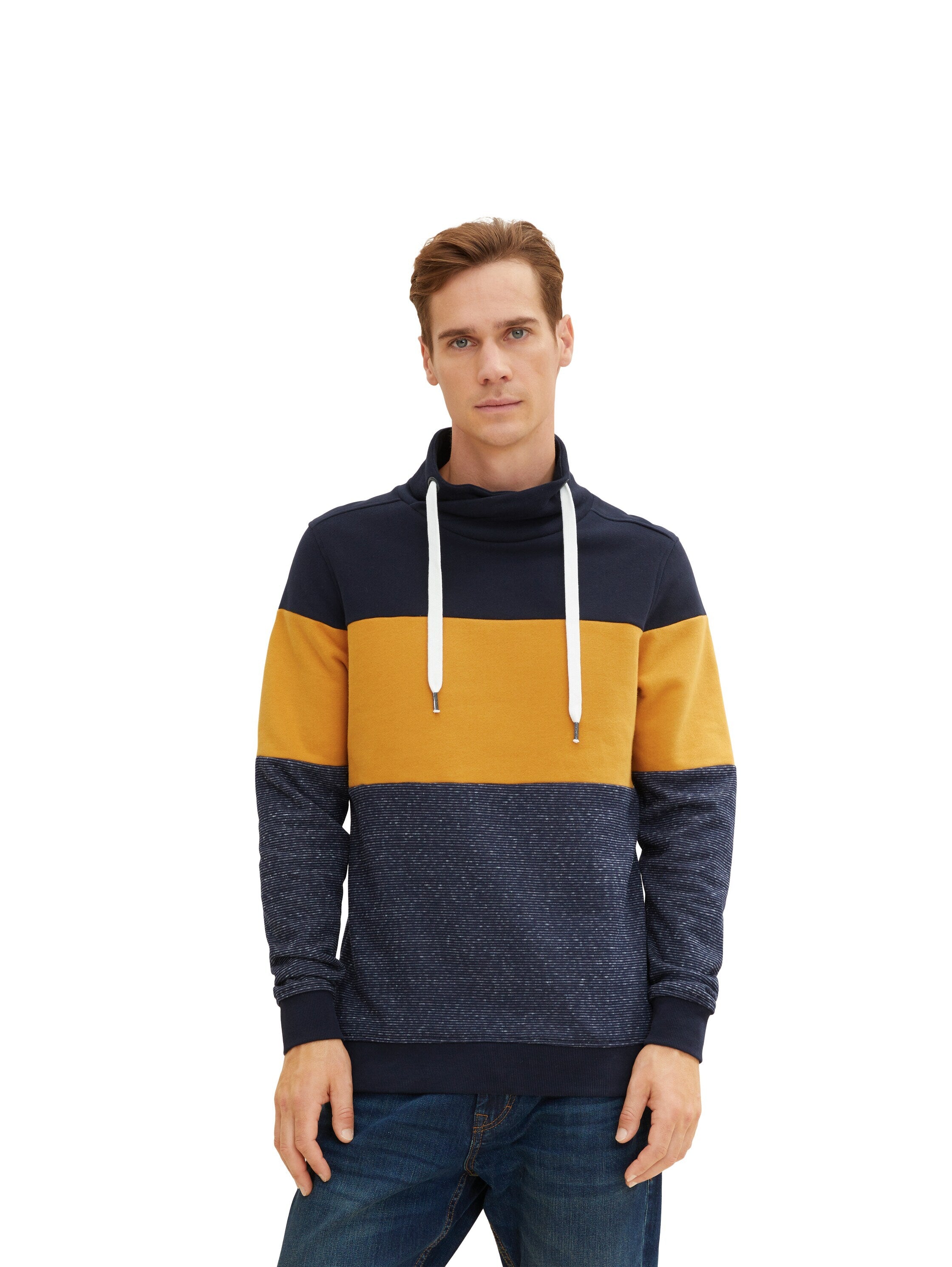 Tom Tailor Sweatshirt mit Colour Blocking