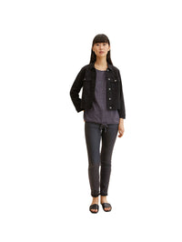 Tom Tailor 7/8 Arm Shirt mit Rundhalsausschnitt und Stickerei