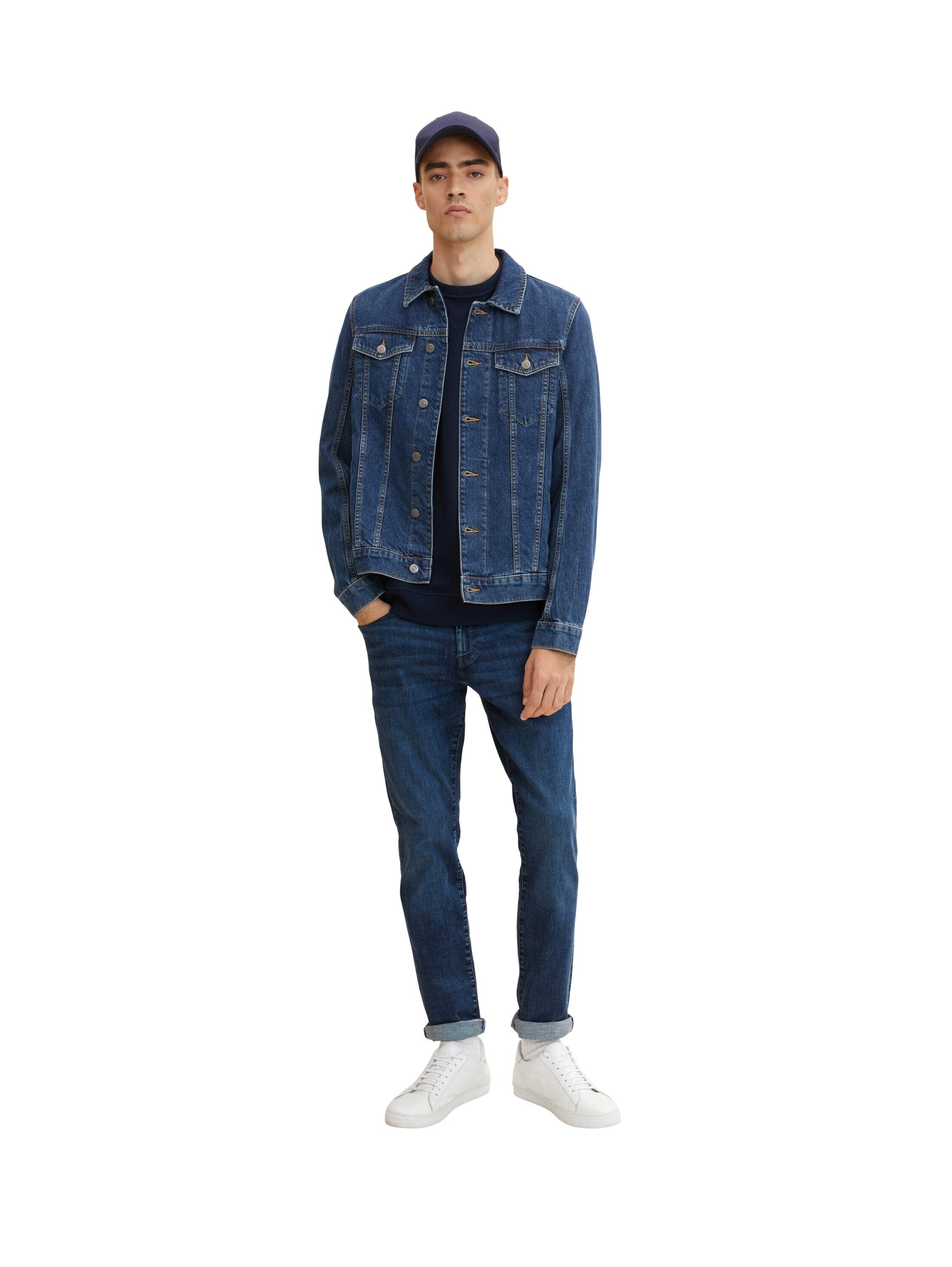 Tom Tailor Regular Slim Josh Jeans mit Lycra im Five-Pocket-Style