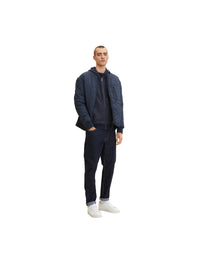 Tom Tailor Sweatjacke mit feinen Streifen