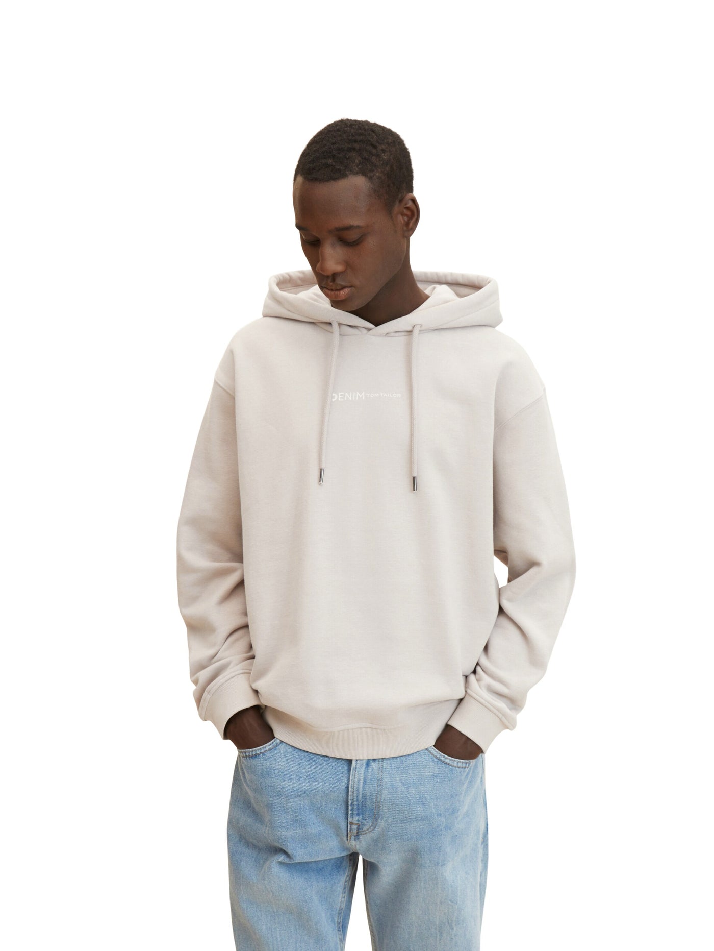 Tom Tailor Hoodie mit Print in Regular Fit
