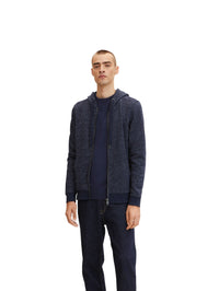 Tom Tailor Sweatjacke mit feinen Streifen