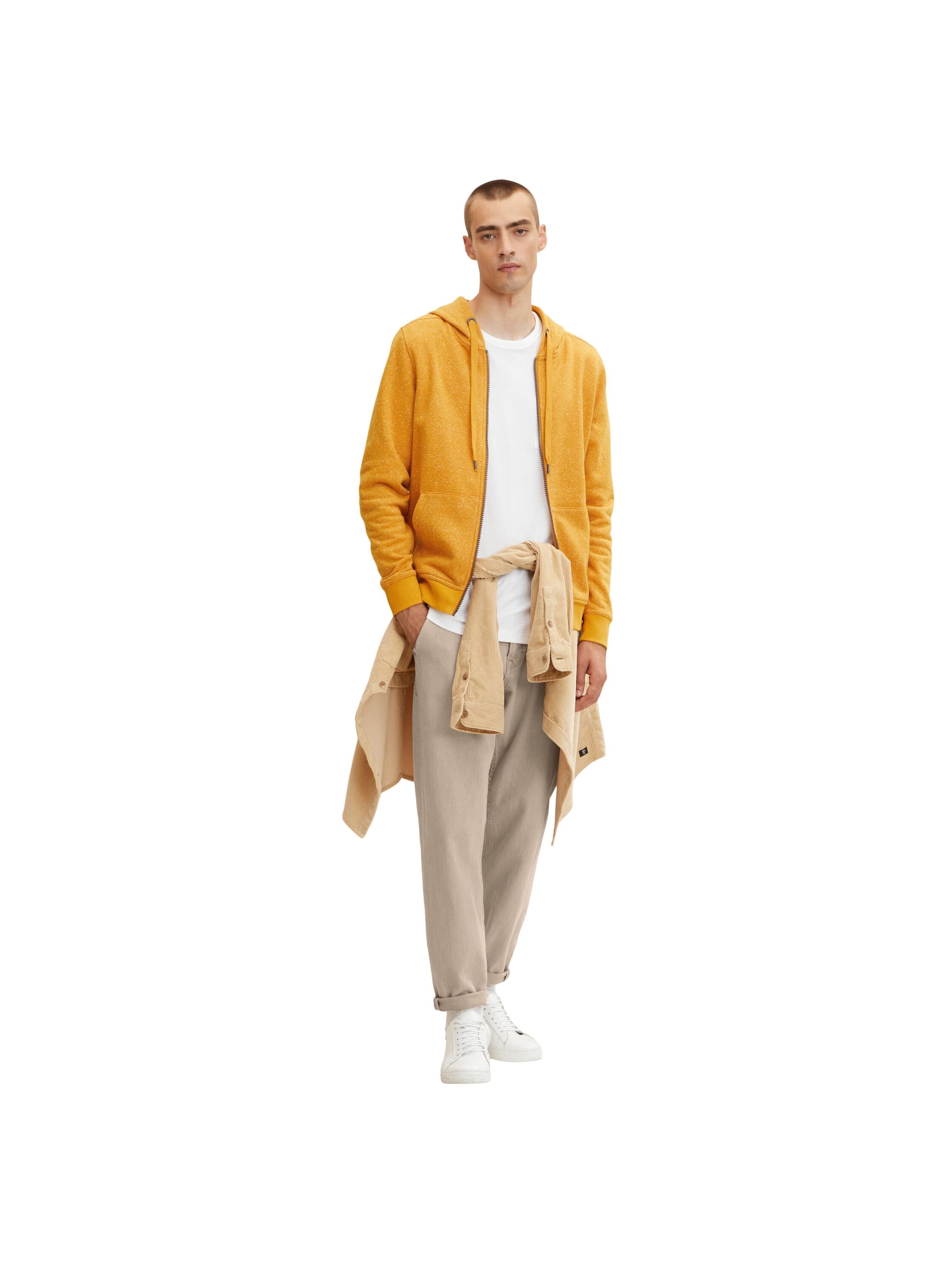 Tom Tailor Sweatjacke mit feinen Streifen