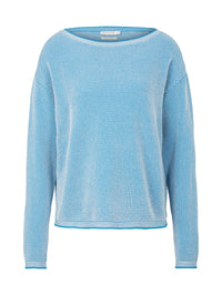 Tom Tailor Strickpullover mit Struktur und U-Boot Ausschnitt