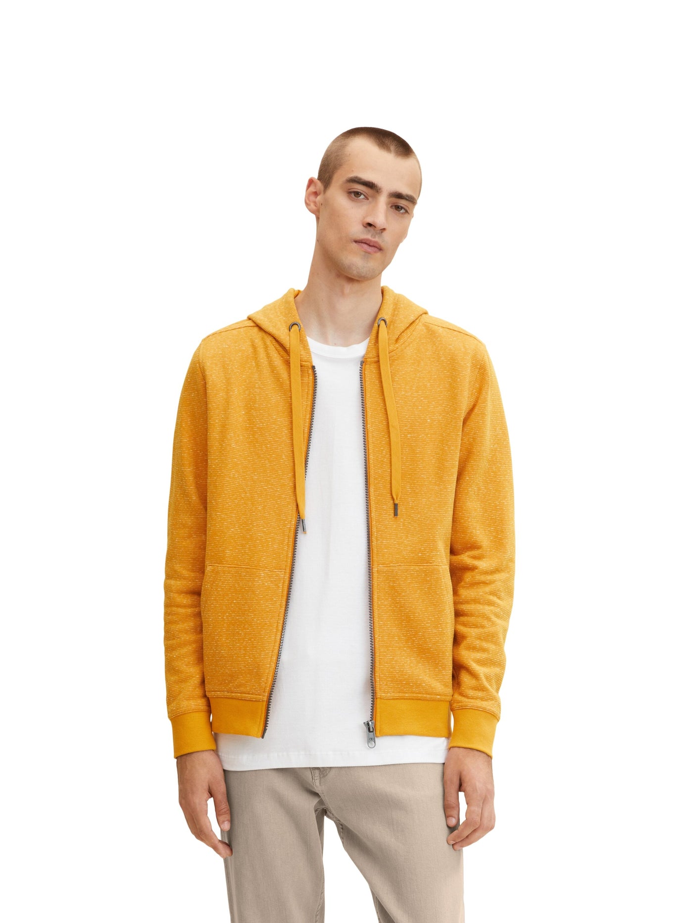 Tom Tailor Sweatjacke mit feinen Streifen