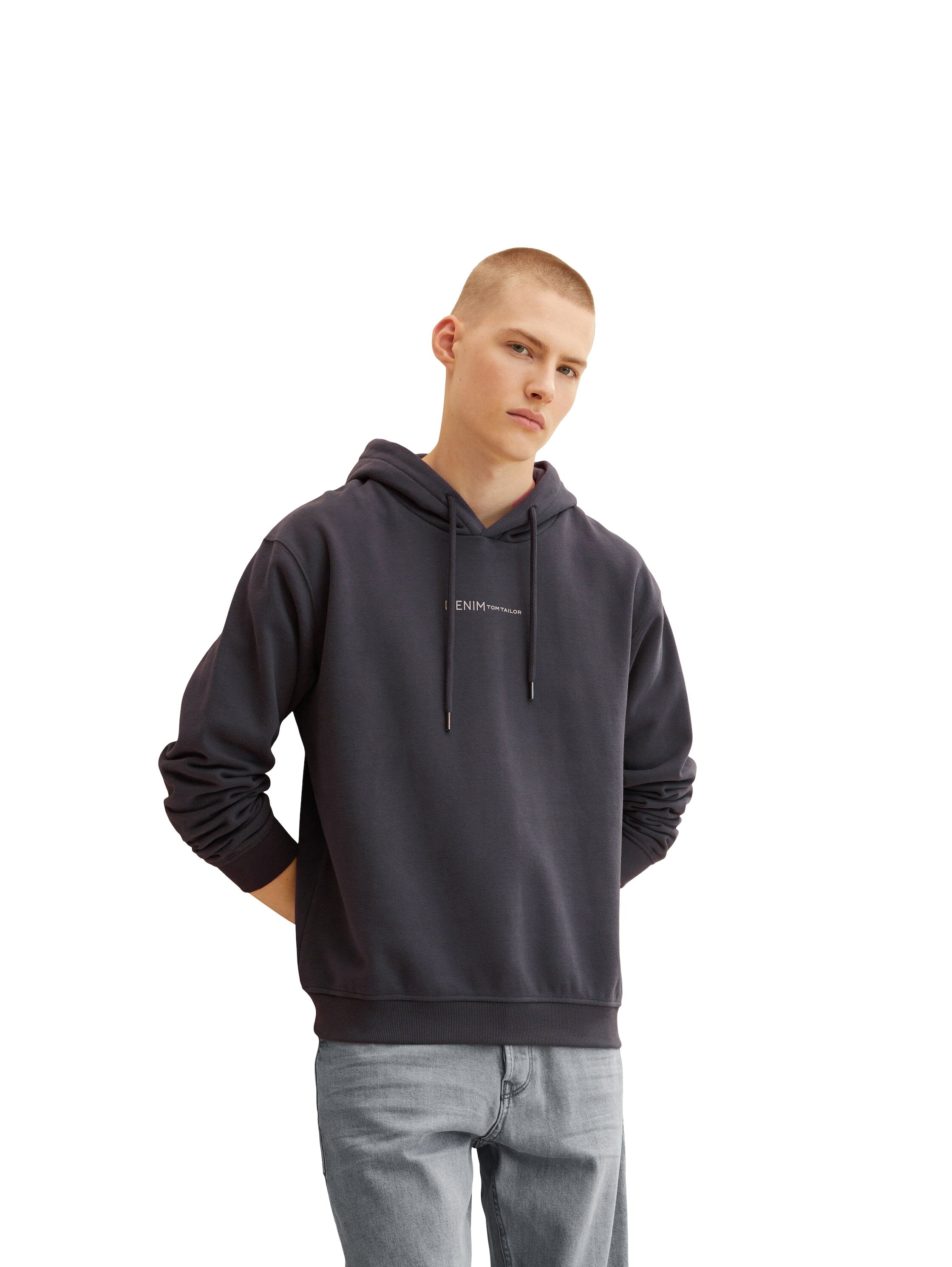 Tom Tailor Hoodie mit Print in Regular Fit