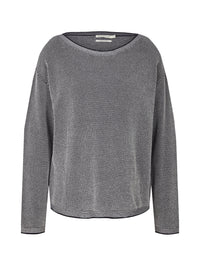 Tom Tailor Strickpullover mit Struktur und U-Boot Ausschnitt