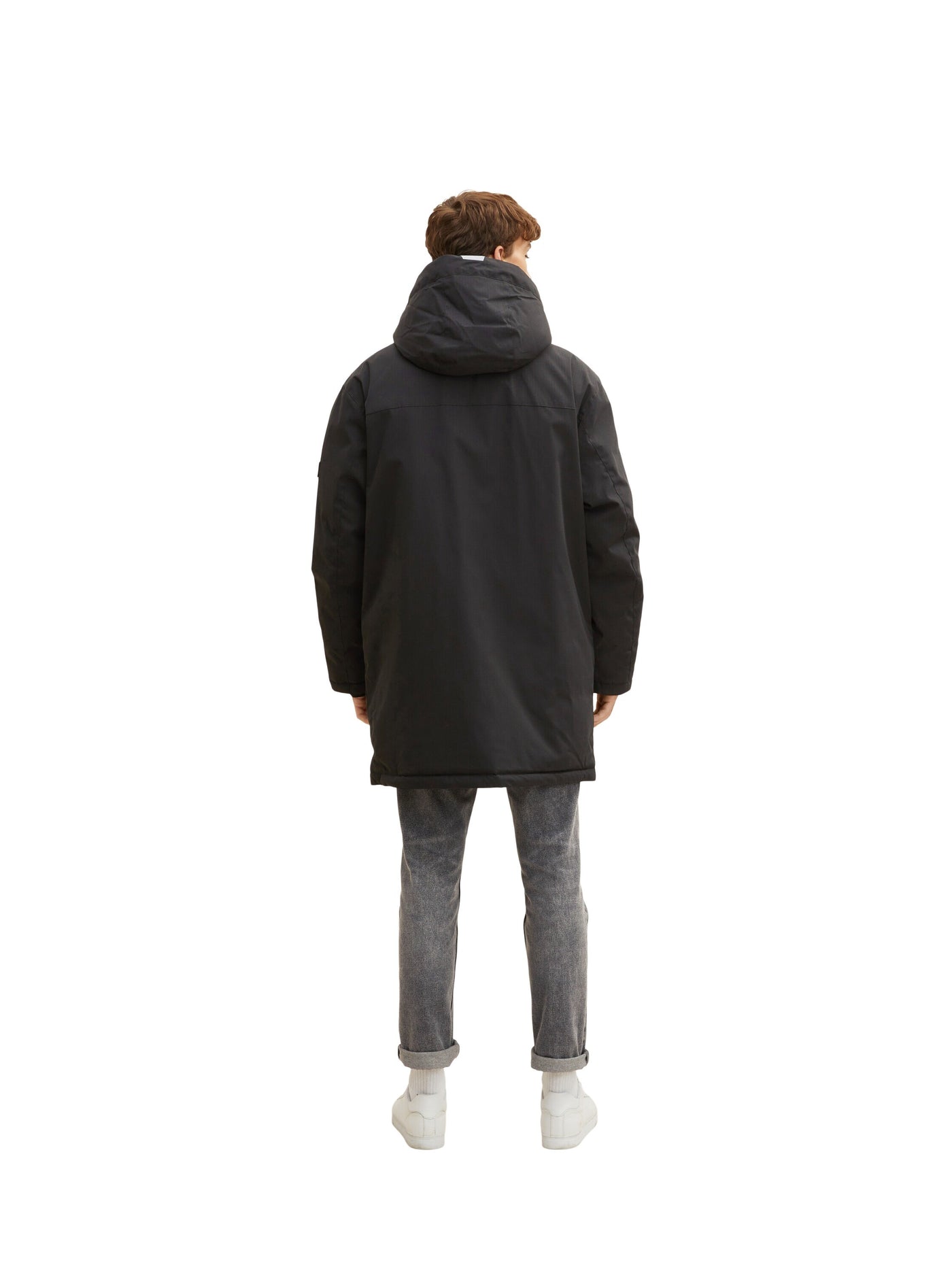 Tom Tailor Parka mit Stehkragen, Kapuze und Reißverschluss