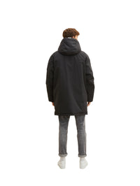 Tom Tailor Parka mit Stehkragen, Kapuze und Reißverschluss