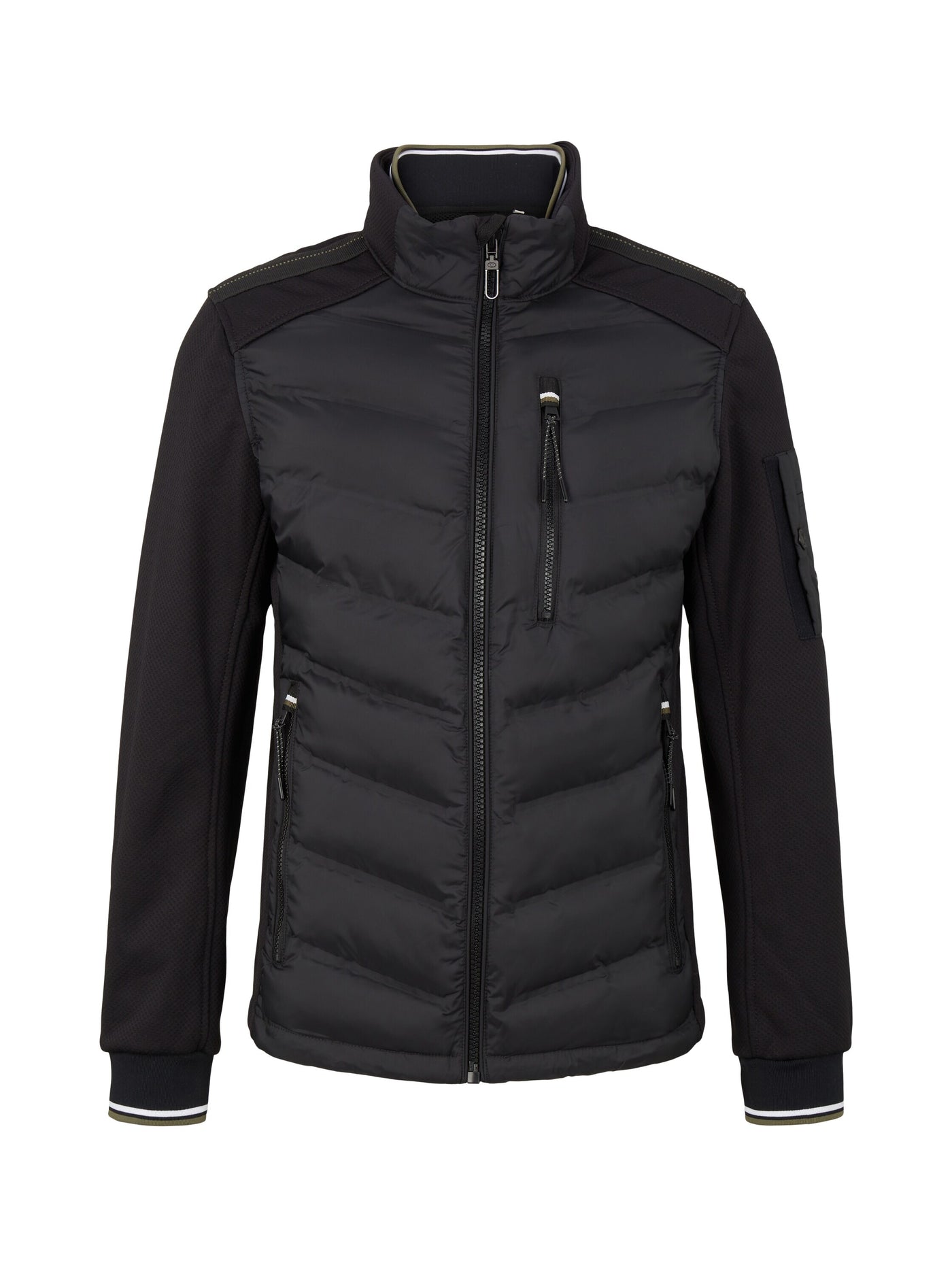 Tom Tailor Hybridjacke REPREVE Our Ocean mit Stehkragen