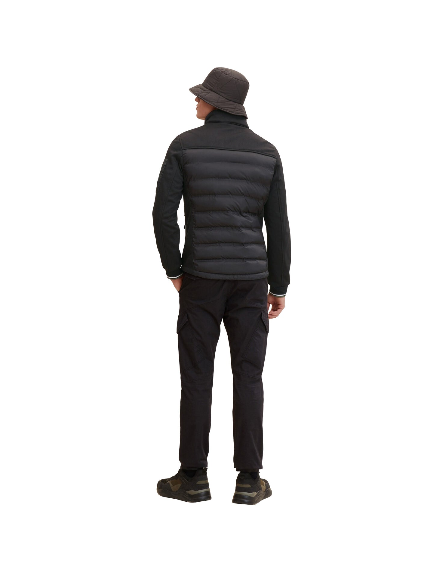 Tom Tailor Hybridjacke REPREVE Our Ocean mit Stehkragen