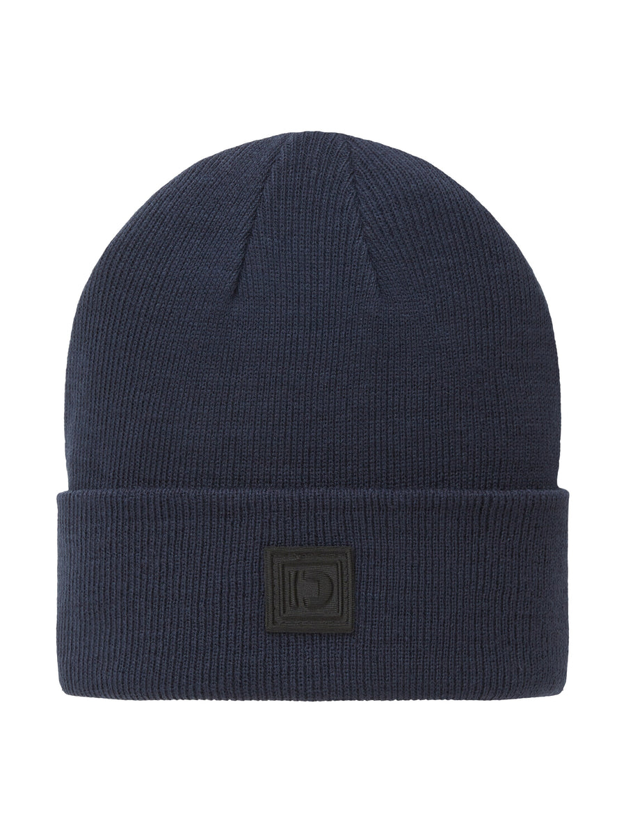 Tom Tailor Basic Beanie mit Logo Badge