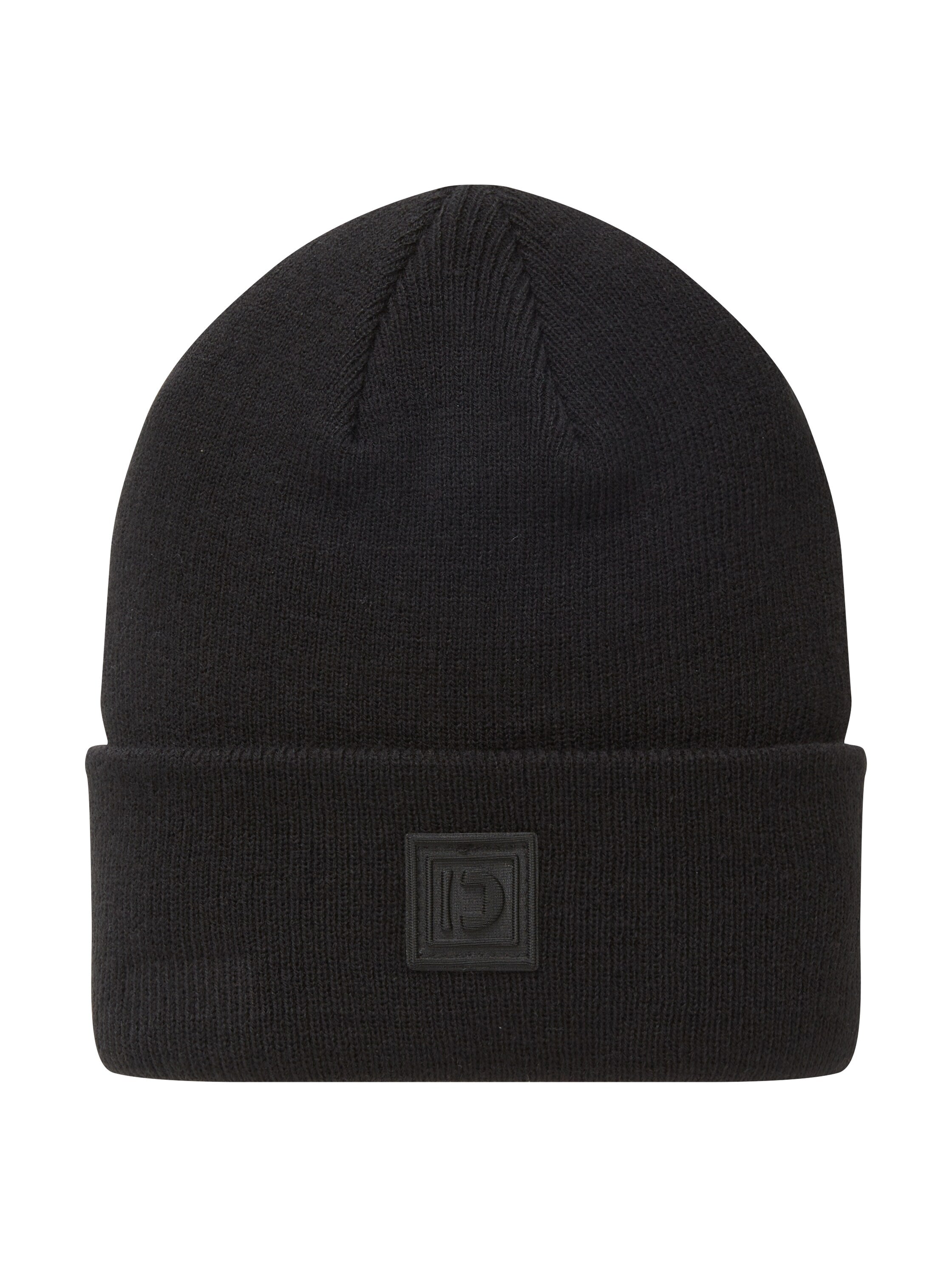 Tom Tailor Basic Beanie mit Logo Badge