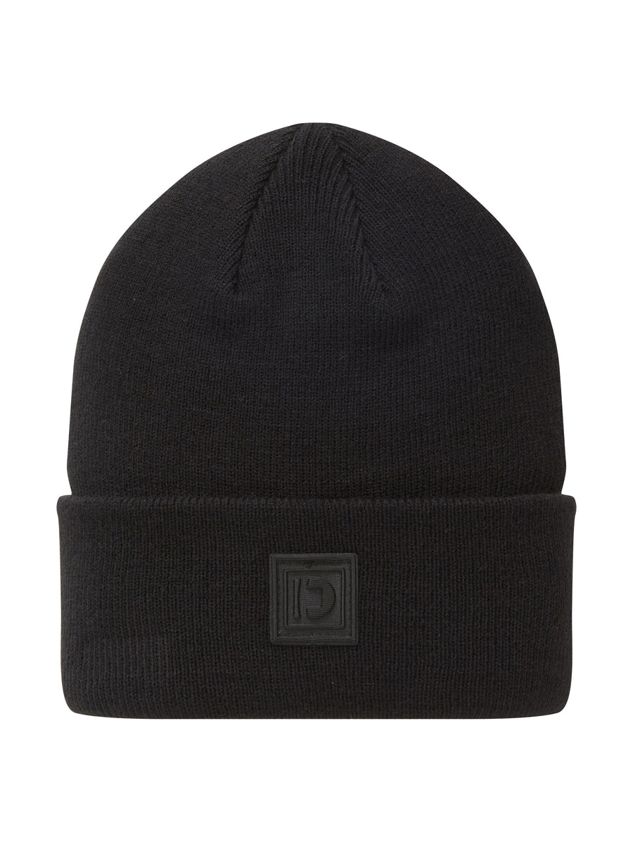 Tom Tailor Basic Beanie mit Logo Badge