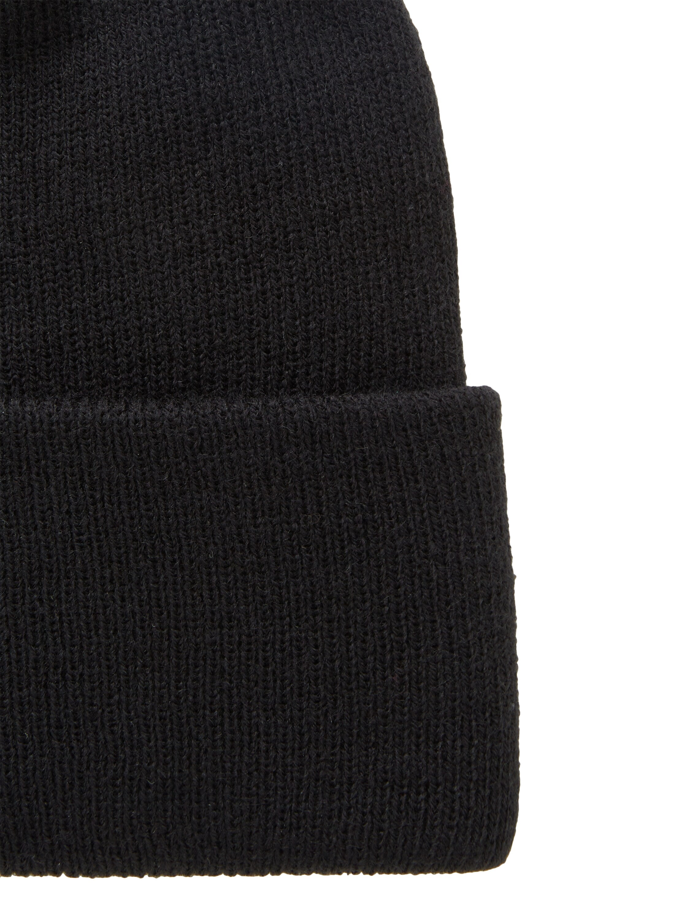 Tom Tailor Basic Beanie mit Logo Badge