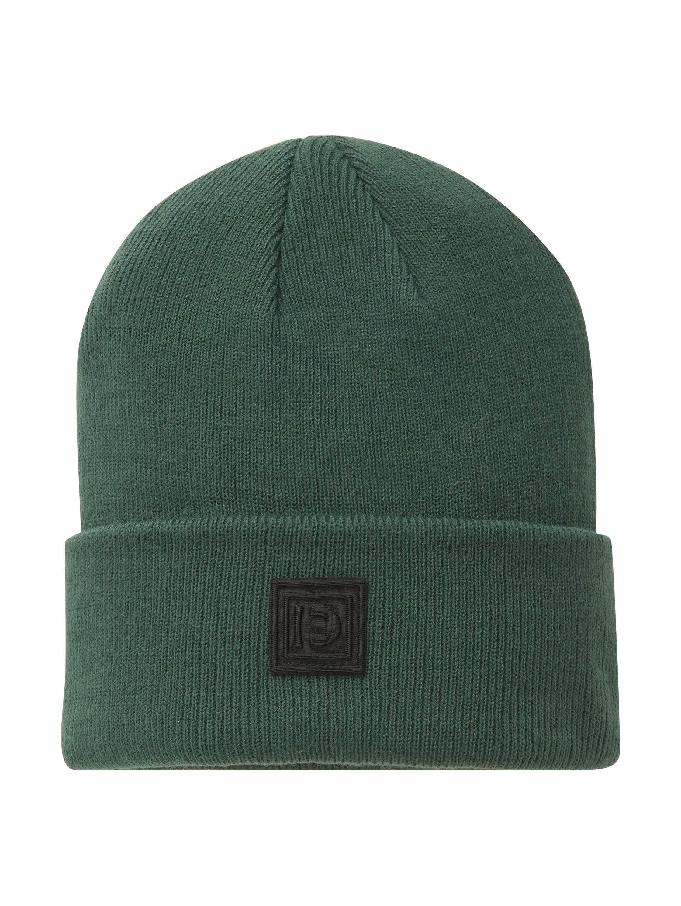 Tom Tailor Basic Beanie mit Logo Badge