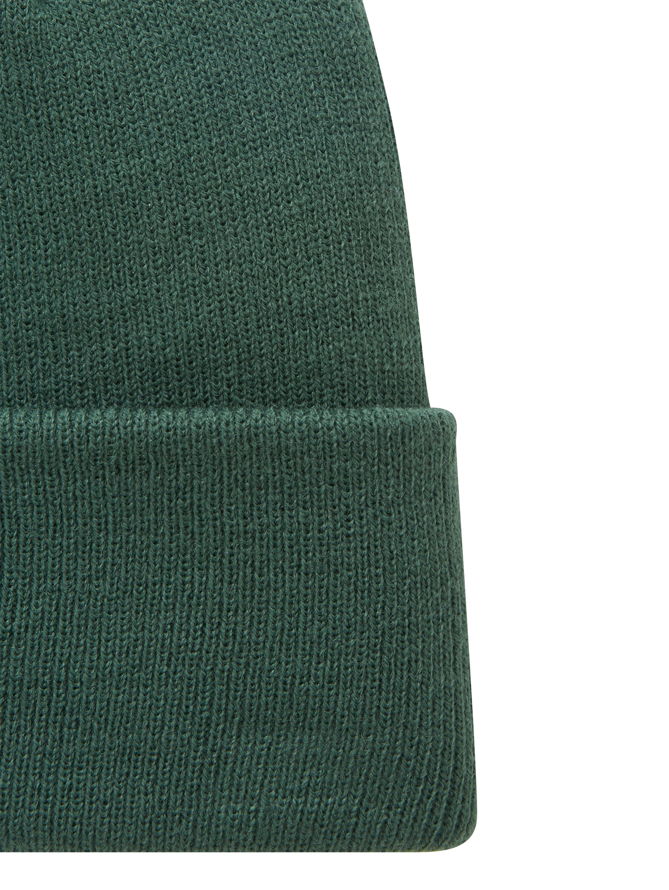 Tom Tailor Basic Beanie mit Logo Badge
