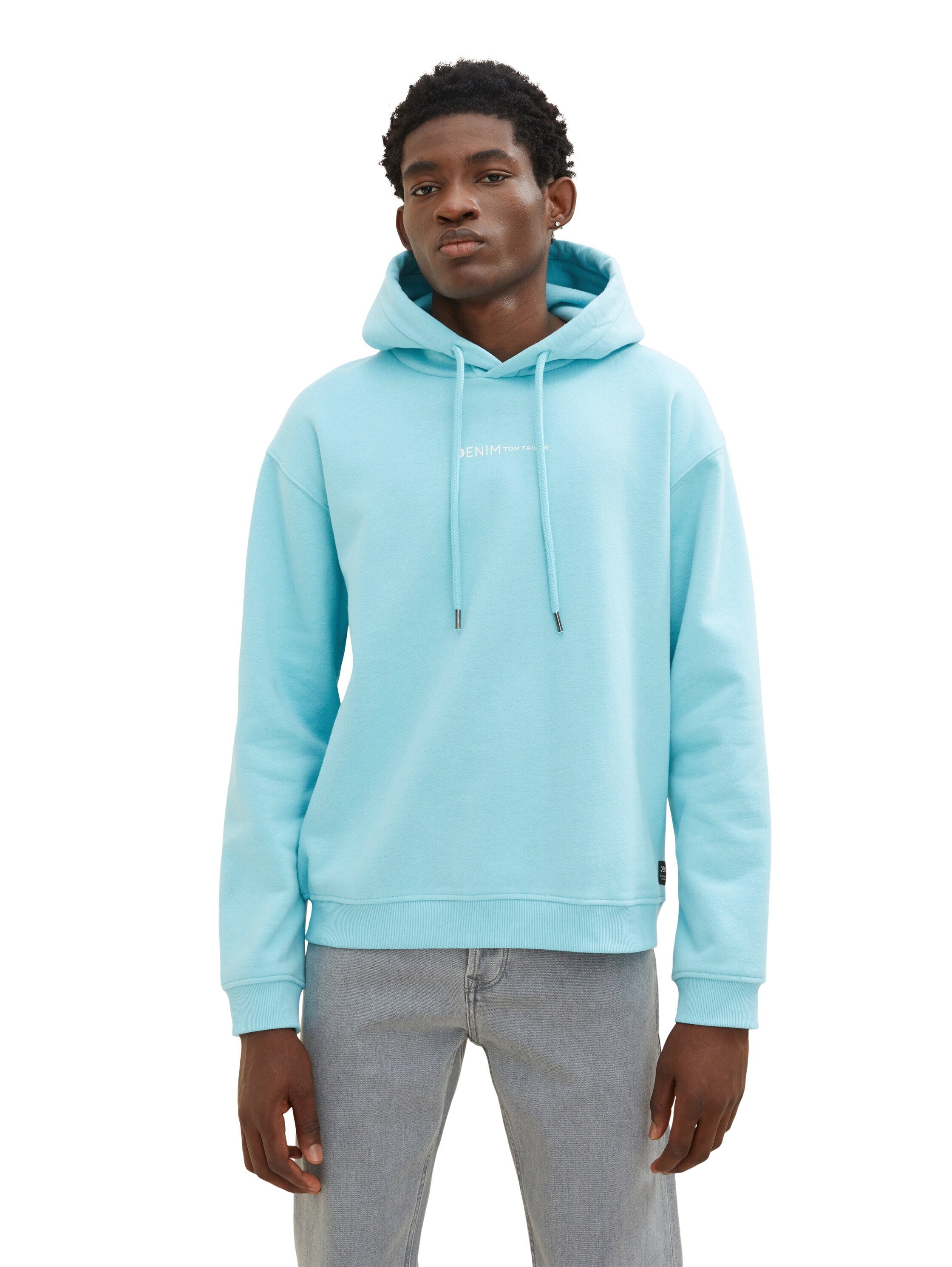 Tom Tailor Hoodie mit Print in Regular Fit