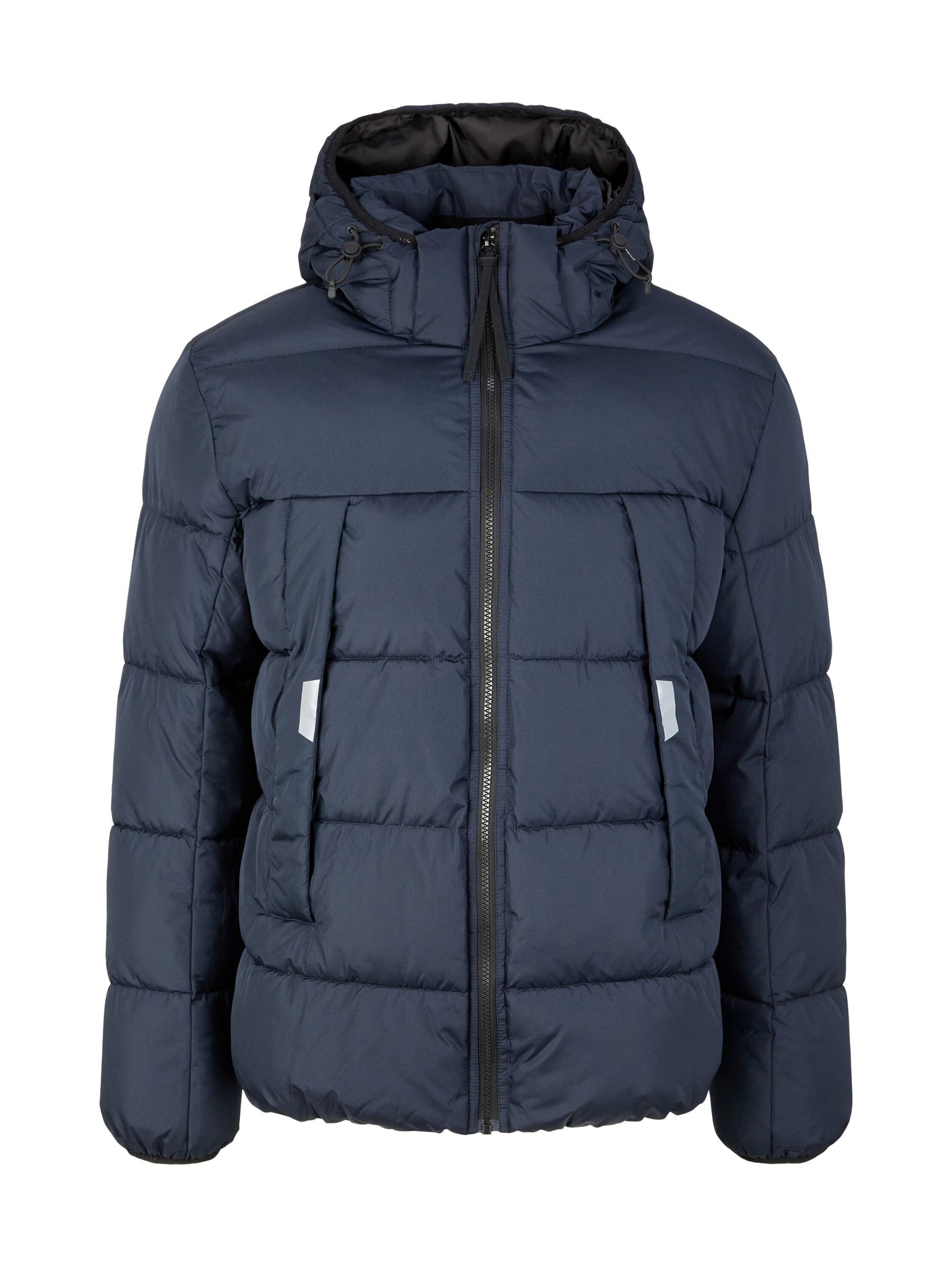 Tom Tailor Pufferjacke mit abnehmbarer Kapuze und Stehkragen