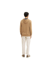 Tom Tailor Hoodie mit Kängurutasche und Logoprint