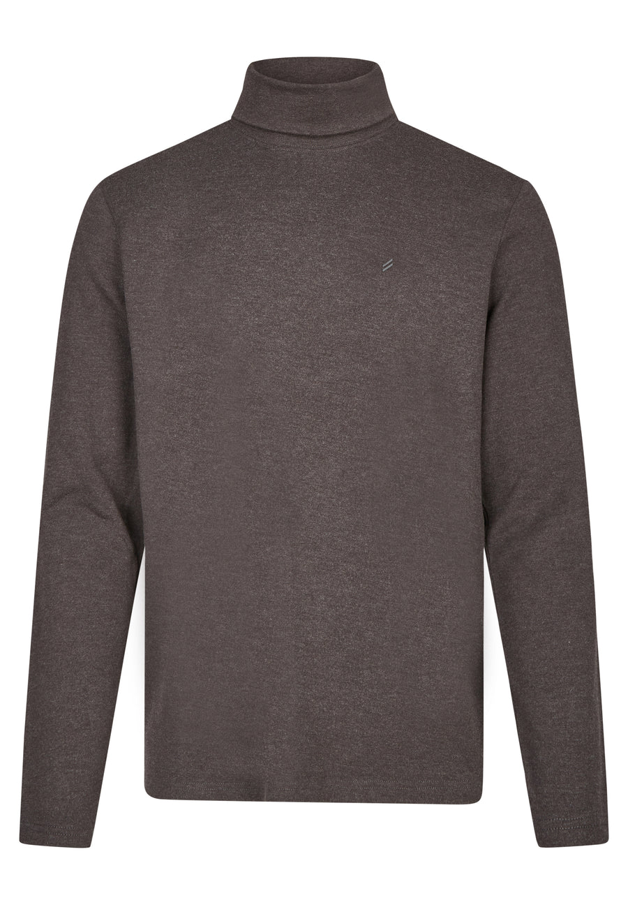 Daniel Hechter Rollkragen-Shirt aus Interlock-Jersey aus reiner Baumwolle