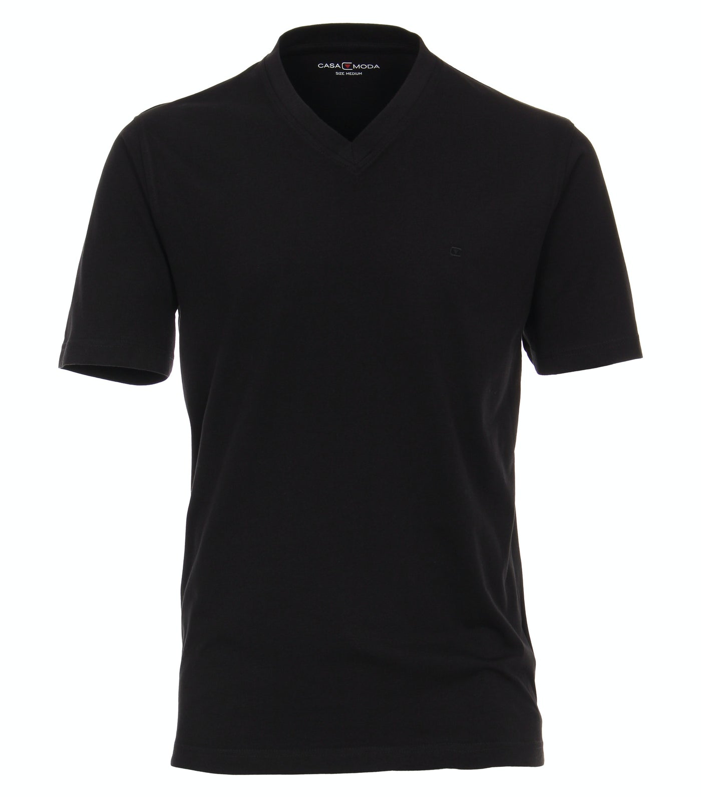 CASA MODA Klassisches Herrenshirt im 2er Pack Shirt mit V-Neck
