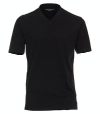 CASA MODA Klassisches Herrenshirt im 2er Pack Shirt mit V-Neck
