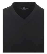 CASA MODA Klassisches Herrenshirt im 2er Pack Shirt mit V-Neck