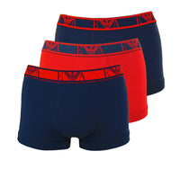 Emporio Armani Unterhosen Trunk im 3er Pack Shorts Unterwäsche