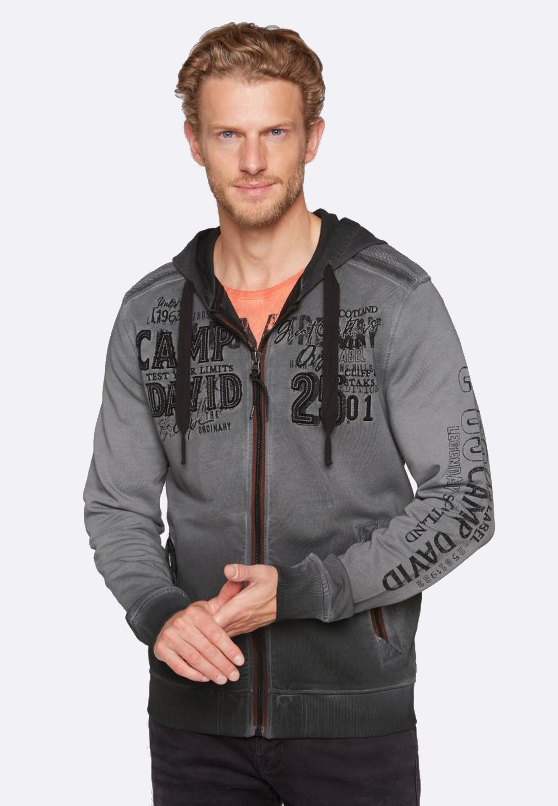 Camp David Land Of Legends Kapuzensweatjacke