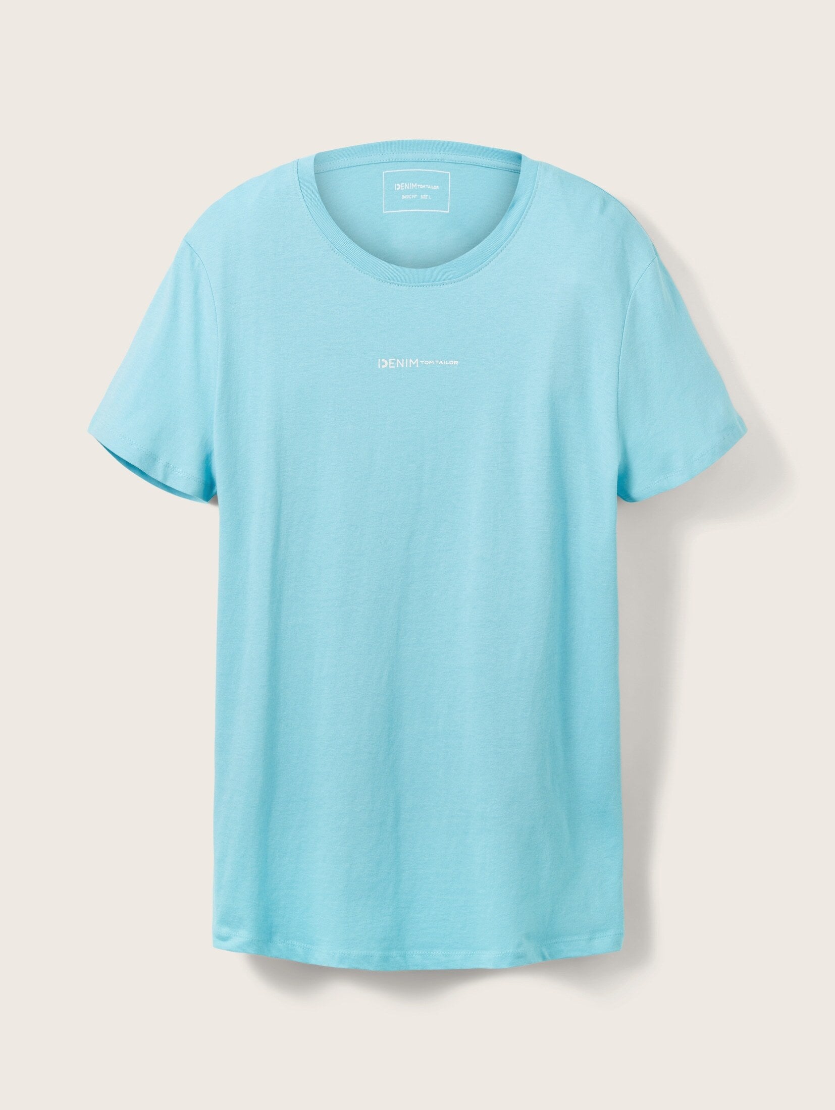 Tom Tailor T-Shirt mit Logo Print Kurzarmshirt