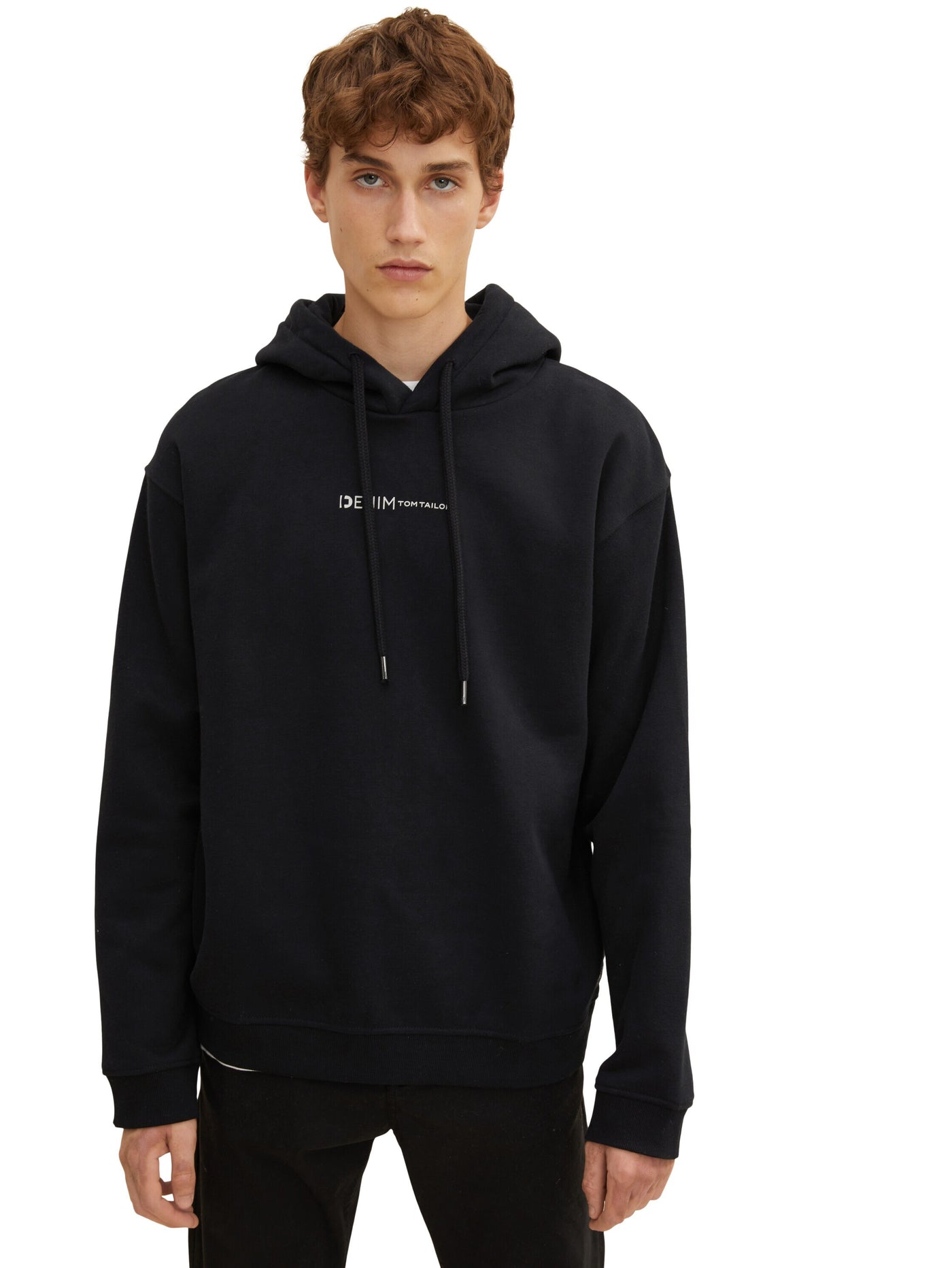 Tom Tailor Hoodie mit Print Kapuzenpullover