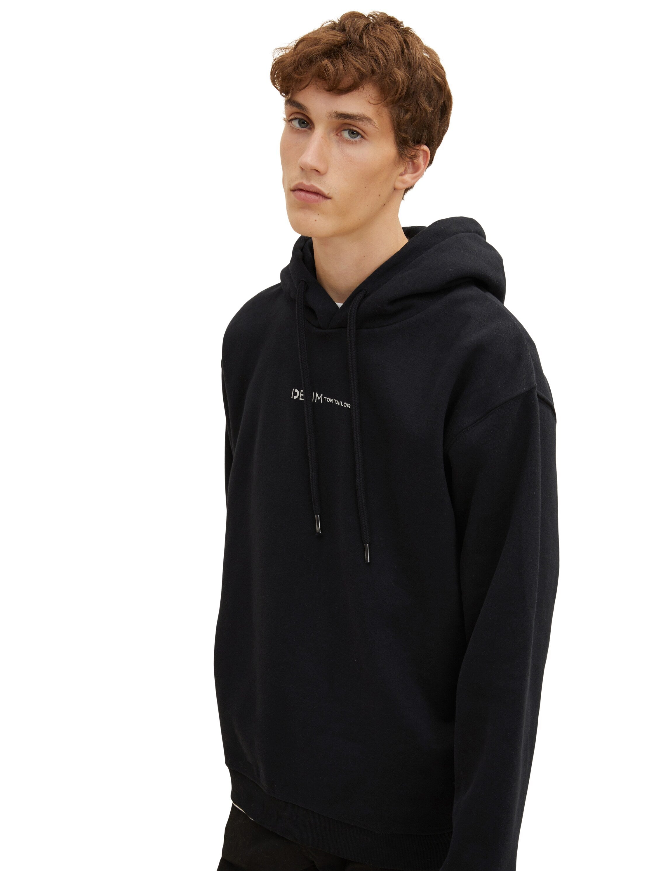 Tom Tailor Hoodie mit Print Kapuzenpullover