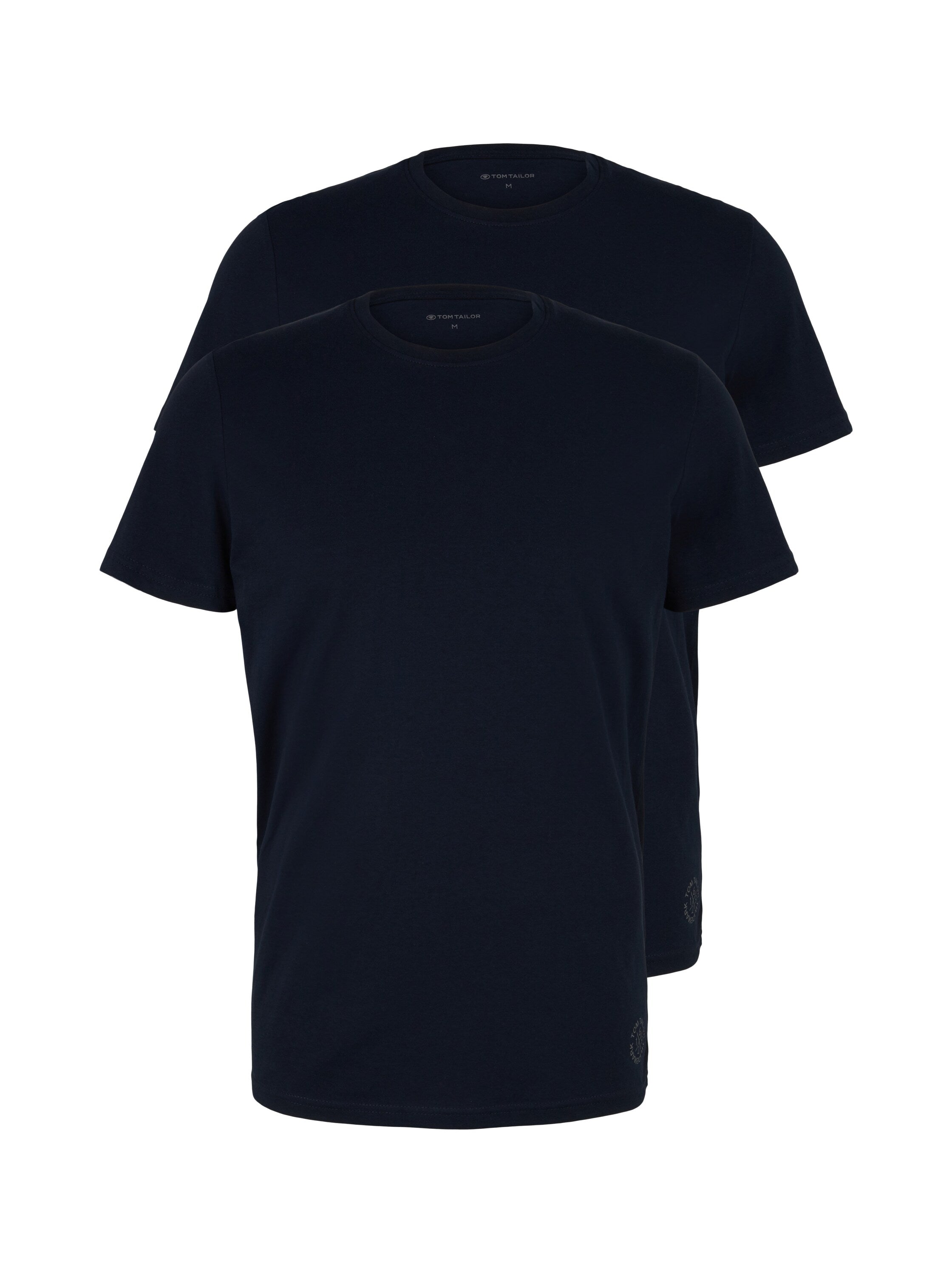 Tom Tailor Doppelpack Kurzarmshirt Crew-Neck T-Shirt