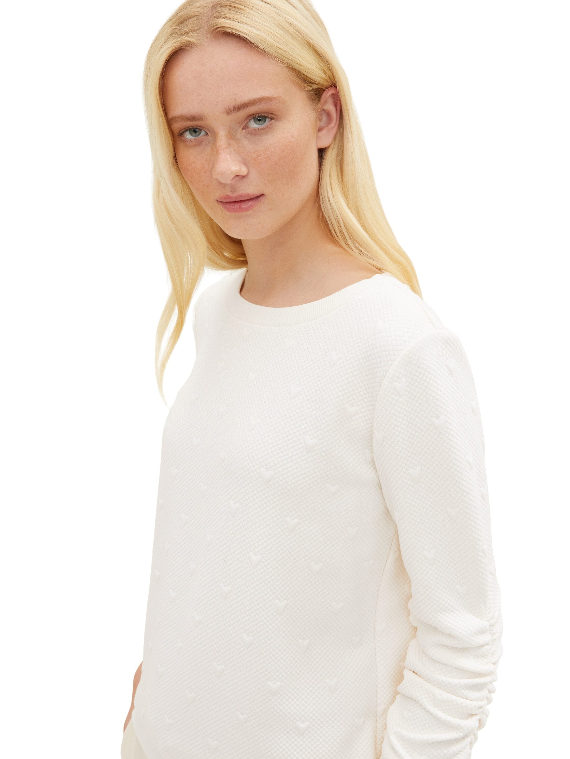 Tom Tailor Sweatshirt aus Jacquard Pullover