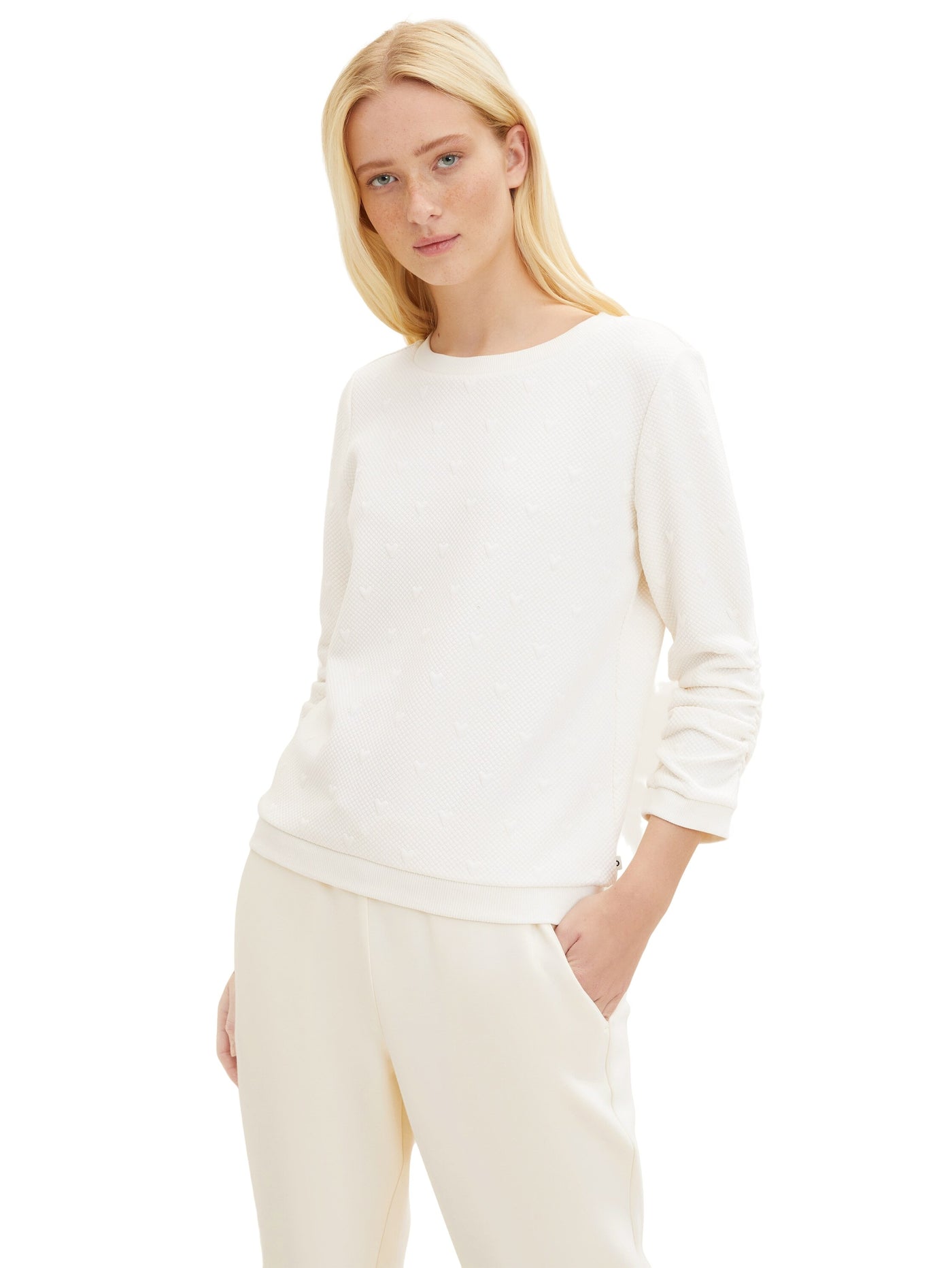 Tom Tailor Sweatshirt aus Jacquard Pullover