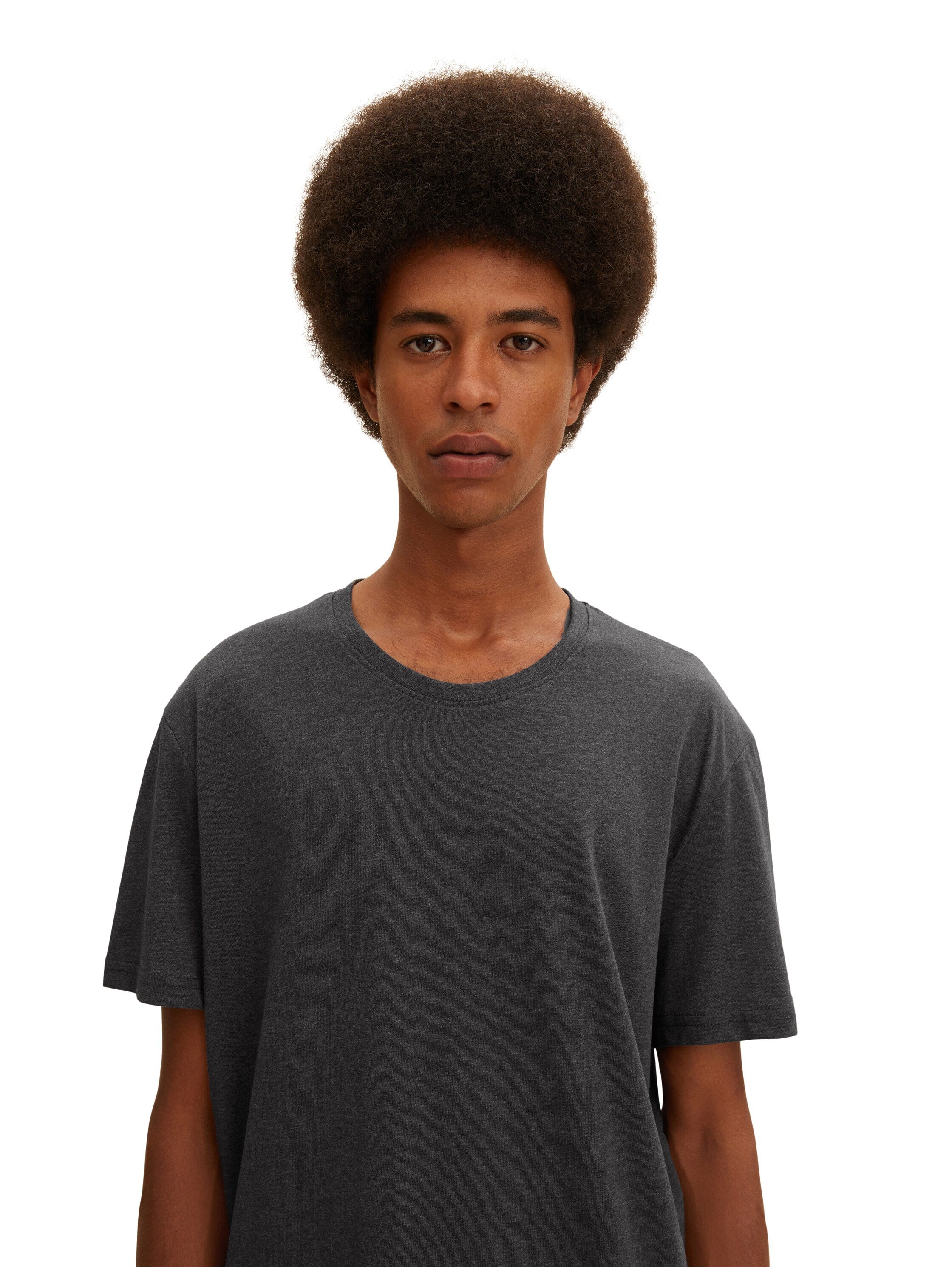 Tom Tailor Doppelpack Kurzarmshirt Crew-Neck T-Shirt